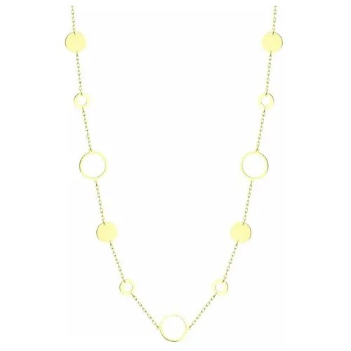 Колье Diamant, желтое золото, 585 проба, длина 55 см.