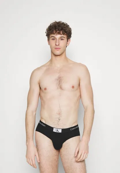 Трусы HIP BRIEF 3 PACK Calvin Klein Underwear, черный