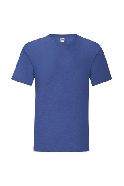 Футболка Iconic 150 «Хезер» Fruit of the Loom, синий