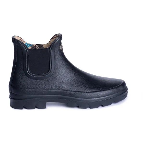 Резиновые сапоги Le Chameau Women's Iris Chelsea Jersey Lined Boot, цвет Noir