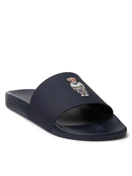 Сланцы женские Polo Ralph Lauren Polo Slide 809892944001 синие 38 EU