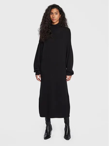 Трикотажное платье обычного кроя Moss Copenhagen, черный