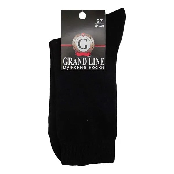 Носки мужские GRAND LINE черные 27