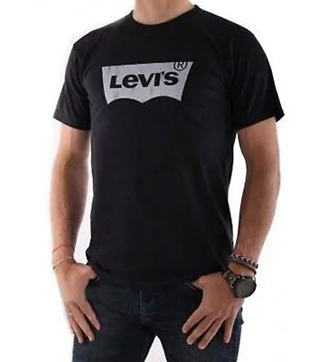 Мужская футболка с логотипом -quot;летучая мышь-quot; Levis
