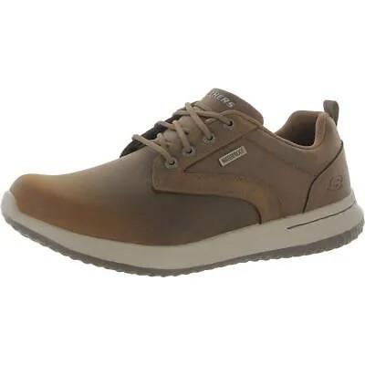 Мужские кроссовки Skechers Delson - Antigo Brown Oxfords кроссовки шириной 11,5 (E) BHFO 1582