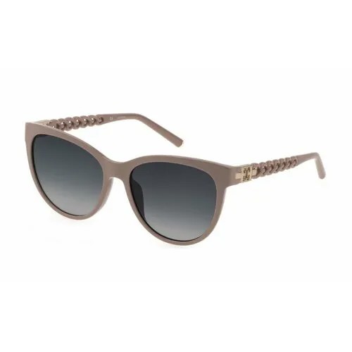 Солнцезащитные очки Escada C80-6XK, бабочка, оправа: пластик, для женщин, коричневый