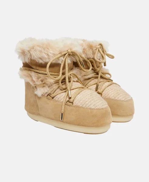 Зимние ботинки Moon Boot, бежевый