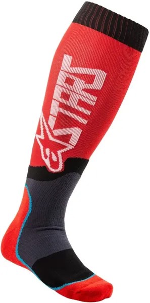Мотокросс носки Alpinestars MX Plus-2, красный/черный