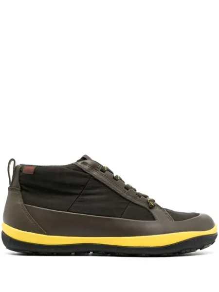 Camper высокие кроссовки Peu Pista GM, зеленый