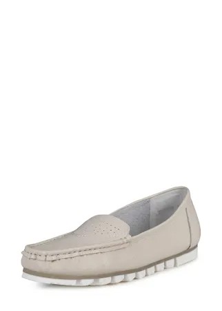 Мокасины женские Alessio Nesca K0639LC-1A бежевые 41 RU
