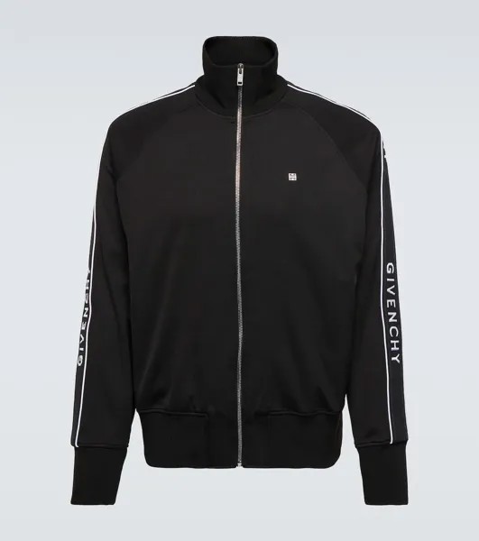 Спортивная куртка из джерси с логотипом Givenchy, черный