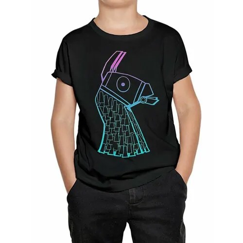 Футболка Design Heroes, размер 7-8 лет, черный