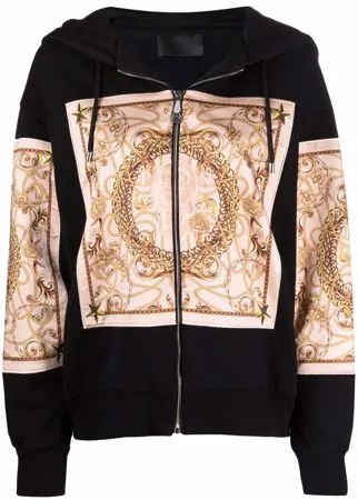 Philipp Plein куртка с капюшоном и принтом