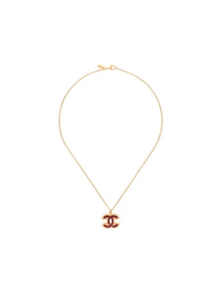 Chanel Pre-Owned колье 2008-го года с подвеской-логотипом CC