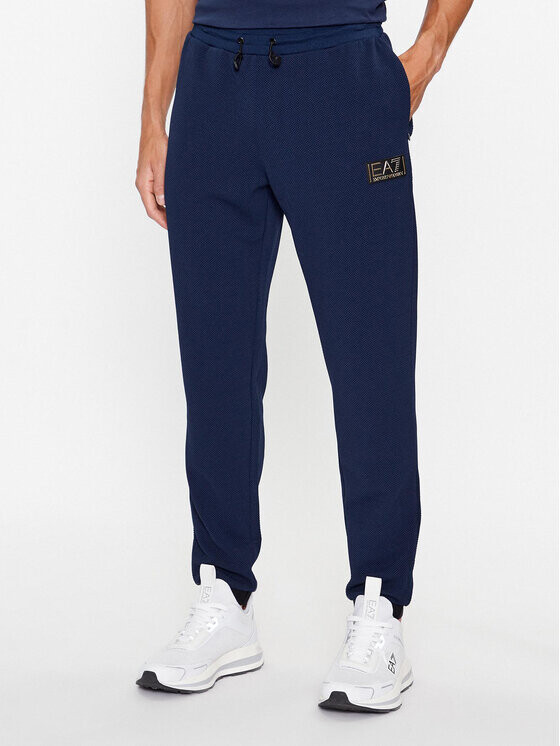 Спортивные брюки стандартного кроя Ea7 Emporio Armani, синий