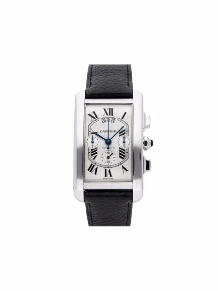 Cartier наручные часы Tank Américaine XL pre-owned 31 мм