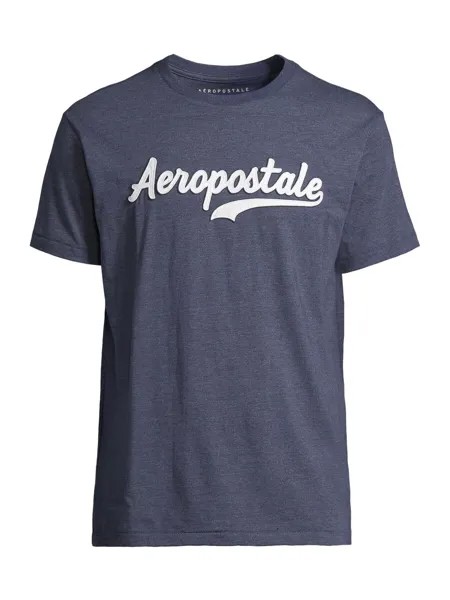 Футболка AÉROPOSTALE, темно-синий
