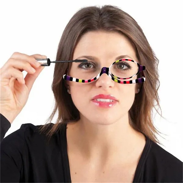 Портативные мужские женские регулируемые увеличительные монокулярные очки для чтения