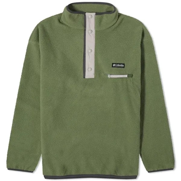 Джемпер Columbia Helvetia Half Snap Fleece, зеленый