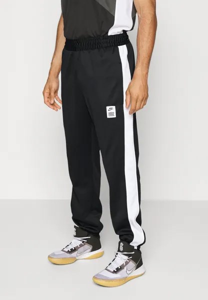 Спортивные брюки M NK TF STARTING 5 FLEECE PAN Nike, черный/белый/дымчато-серый