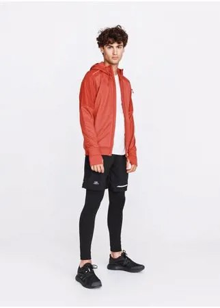 Куртка для бега RUN WARM+ с карманом для смартфона мужская, размер: XL, цвет: Кирпично-Красный KALENJI Х Декатлон