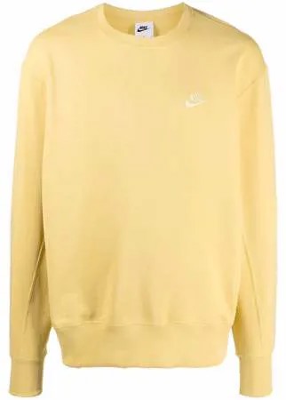 Nike толстовка с вышивкой Swoosh