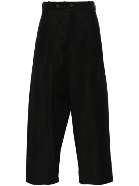 Forme D'expression широкие брюки 2 Tucked, черный