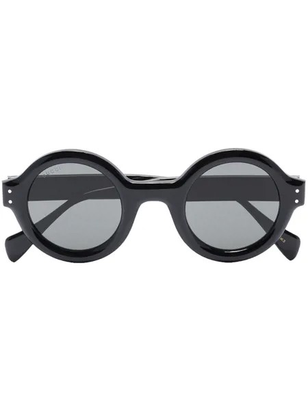 Gucci Eyewear солнцезащитные очки в круглой оправе