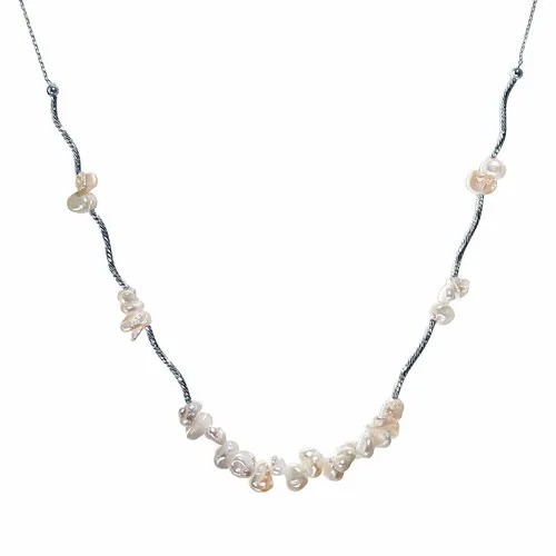 Колье ELEMENT47, серебро, 925 проба, длина 40 см.