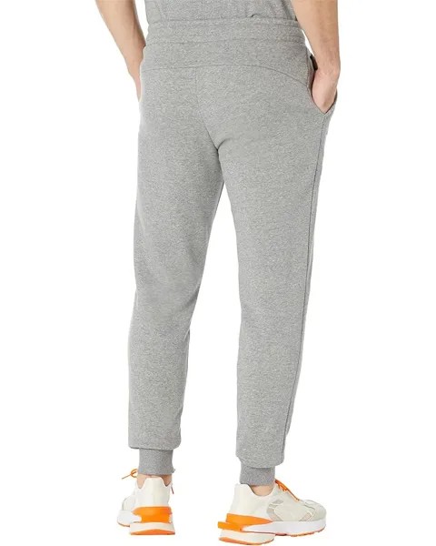Брюки PUMA BMW M Motorsport Essentials Fleece Pants, цвет Medium Gray Heather
