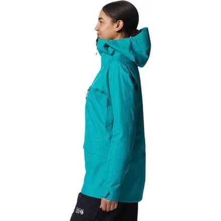 Куртка Boundary Ridge GORE-TEX женская Mountain Hardwear, цвет Synth Green