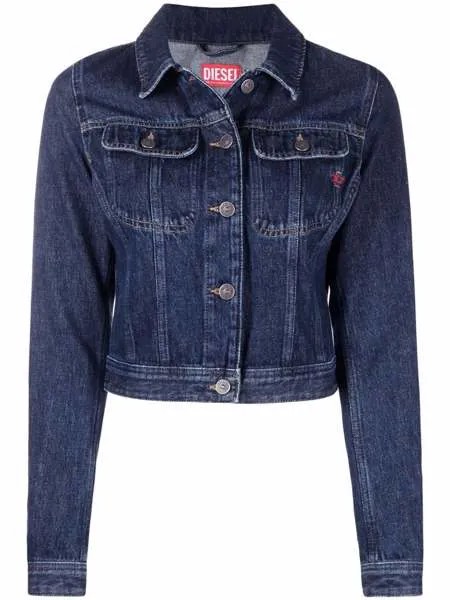 Diesel укороченная джинсовая куртка