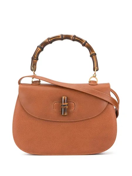 Gucci Pre-Owned сумка-тоут Bamboo Line с ручками и ремешком