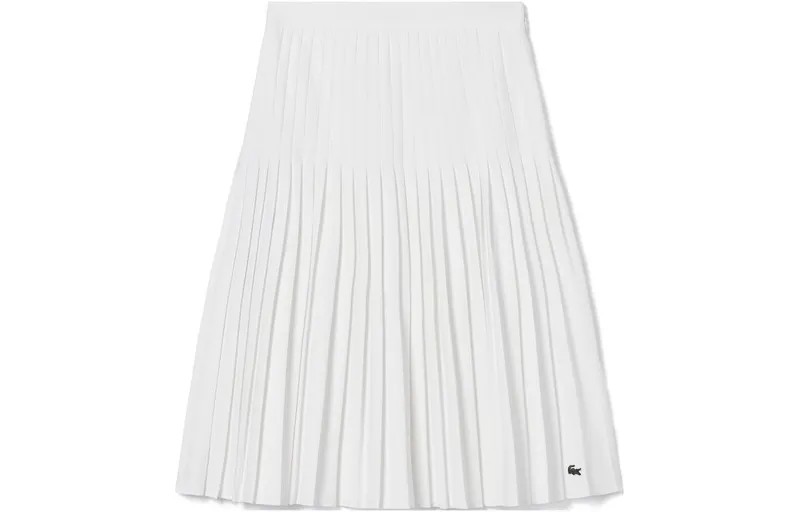 Повседневная длинная юбка женская Off White Lacoste