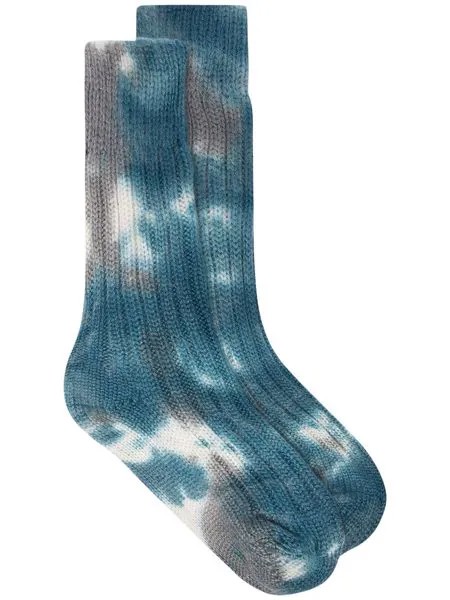The Elder Statesman tie-dye socks