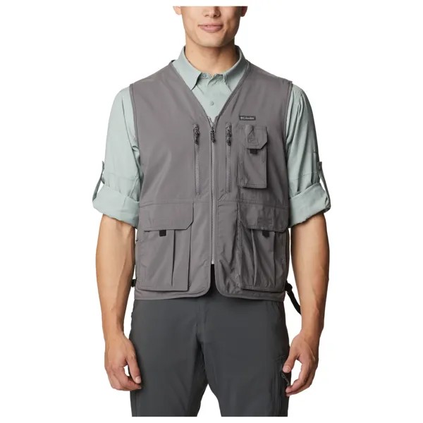 Жилет из софтшелла Columbia Silver Ridge Utility Vest, цвет City Grey