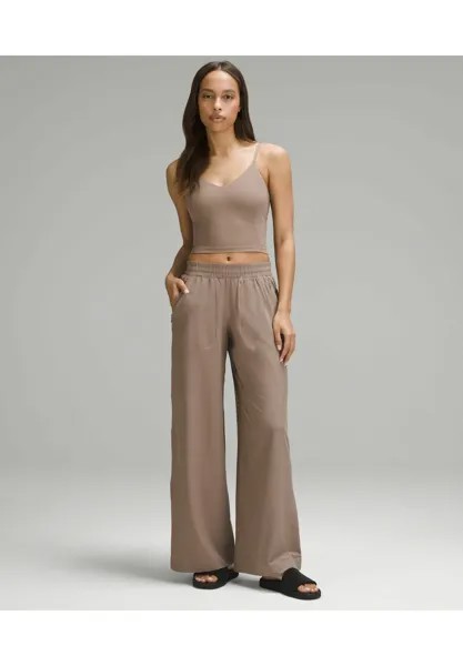Спортивные штаны SWIFT WIDE-LEG lululemon, коричневый