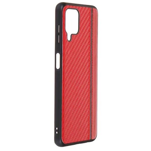 Чехол G-Case для Samsung Galaxy A22 4G SM-A225F Carbon Red GG-1457