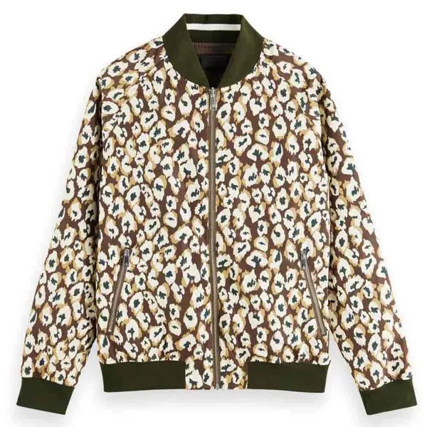 Куртка Scotch & Soda Reversible Bomber, бежевый