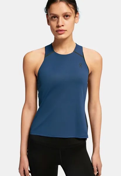 Топ PERFORMANCE TANK On, цвет denim navy