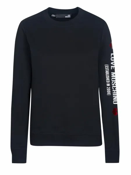 Пуловер Love Moschino, черный