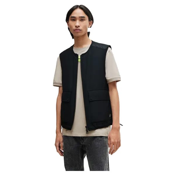 Жилет HUGO Bontino2421 10257963 Vest, черный