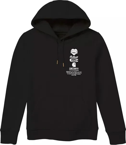 Женская толстовка с рисунком Carhartt, черный