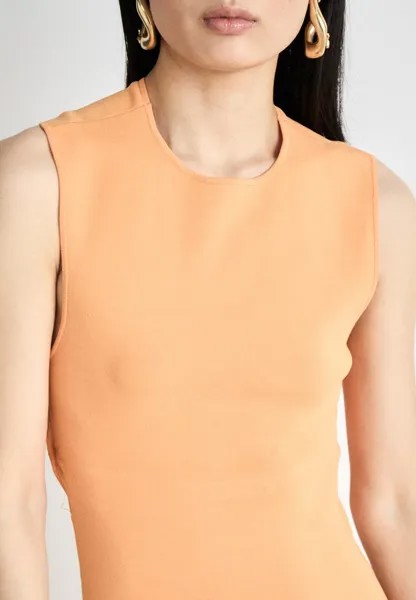 Платье из джерси Long Dress Gestuz, абрикосовый оттенок