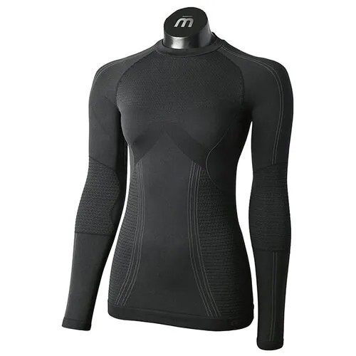 Термобелье рубашка Mico Odor Zero XT2 Skintech женская, II, Черный
