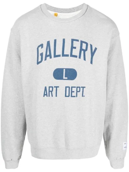 GALLERY DEPT. толстовка с логотипом, серый