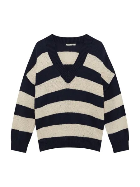 Свитер Pull&Bear, темно-синий