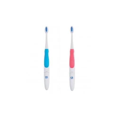 Набор электрических звуковых зубных щеток CS Medica SonicPulsar CS-161 (1 розовая и 1 голубая)