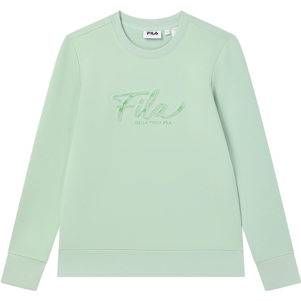 Свитшот женский зеленый Fila
