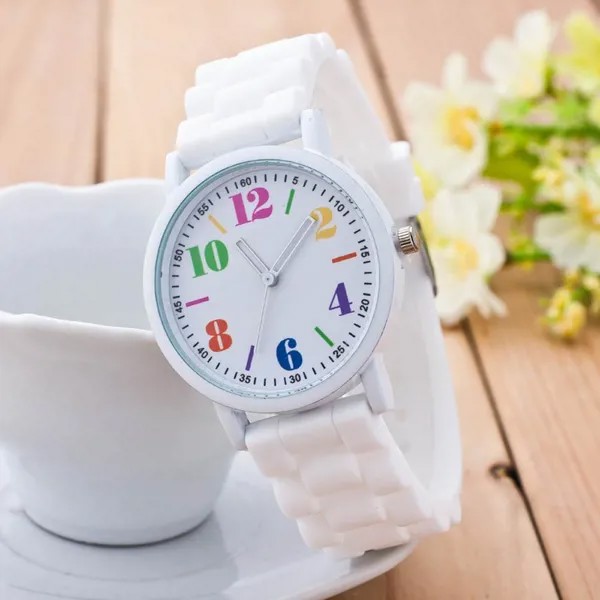 Повседневные часы Женева Унисекс Кварцевые часы мужчины женщины Аналоговые наручные часы Спортивные часы Силиконовые часы reloj mujer hombre 2020